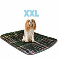 Lennypads 36 x 36 in. 2XL Washable Pet Pad - Green Plaid LE328903